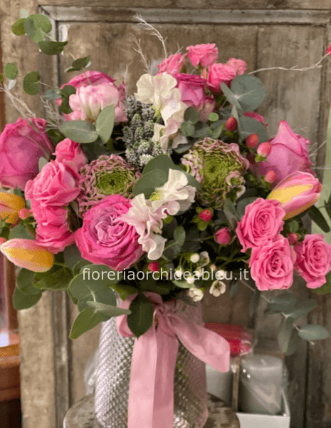 bouquet fiori misti a colore